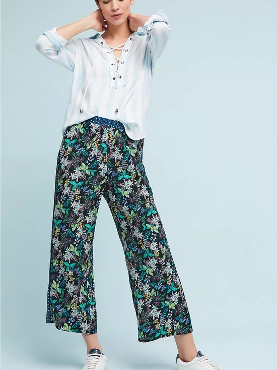 Anthropologie Pants - Anthropologie Ett:twa Rousseau Cropped Wide Leg Pants (M)
